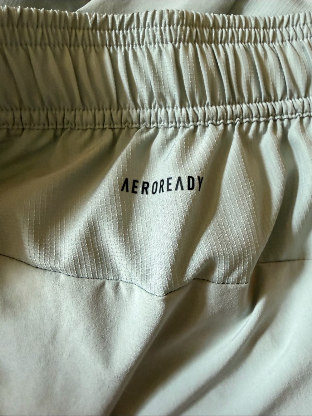 Adidas Men’s Woven Aeroready Athletic Lightweight Pants Grey Sz Large - Picture 6 of 6